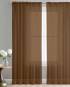 Plain white sheer polyester curtain for living room decor and interior